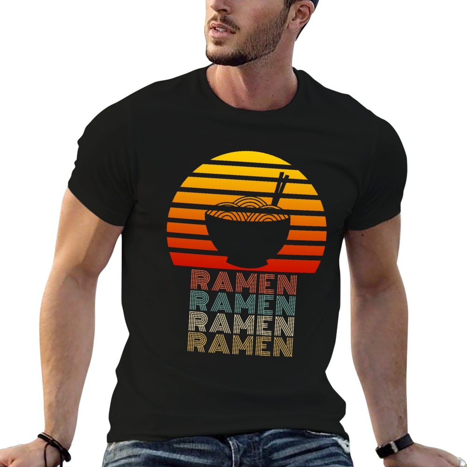 Japanese Daily Lifestyle - Ramen Life Kaos Gaya Retro Vintage