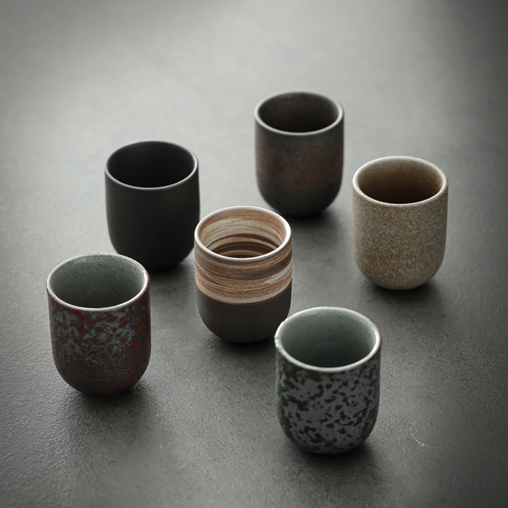 Japanese For Lifestyle - Cangkir Keramik Vintage Baru Porselen Stoneware