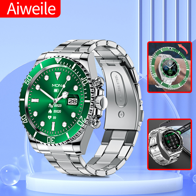 Japanese Active Lifestyle - Aiweile AW12 jam tangan pintar pria,