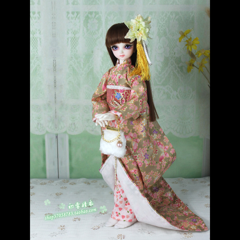 Japanese For Lifestyle - 1/4 1/3 BJD Kimono Yukata Jepang