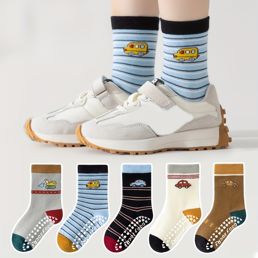 Japanese Daily Lifestyle - 5-Pasang Kaus Kaki Anak dengan Motif