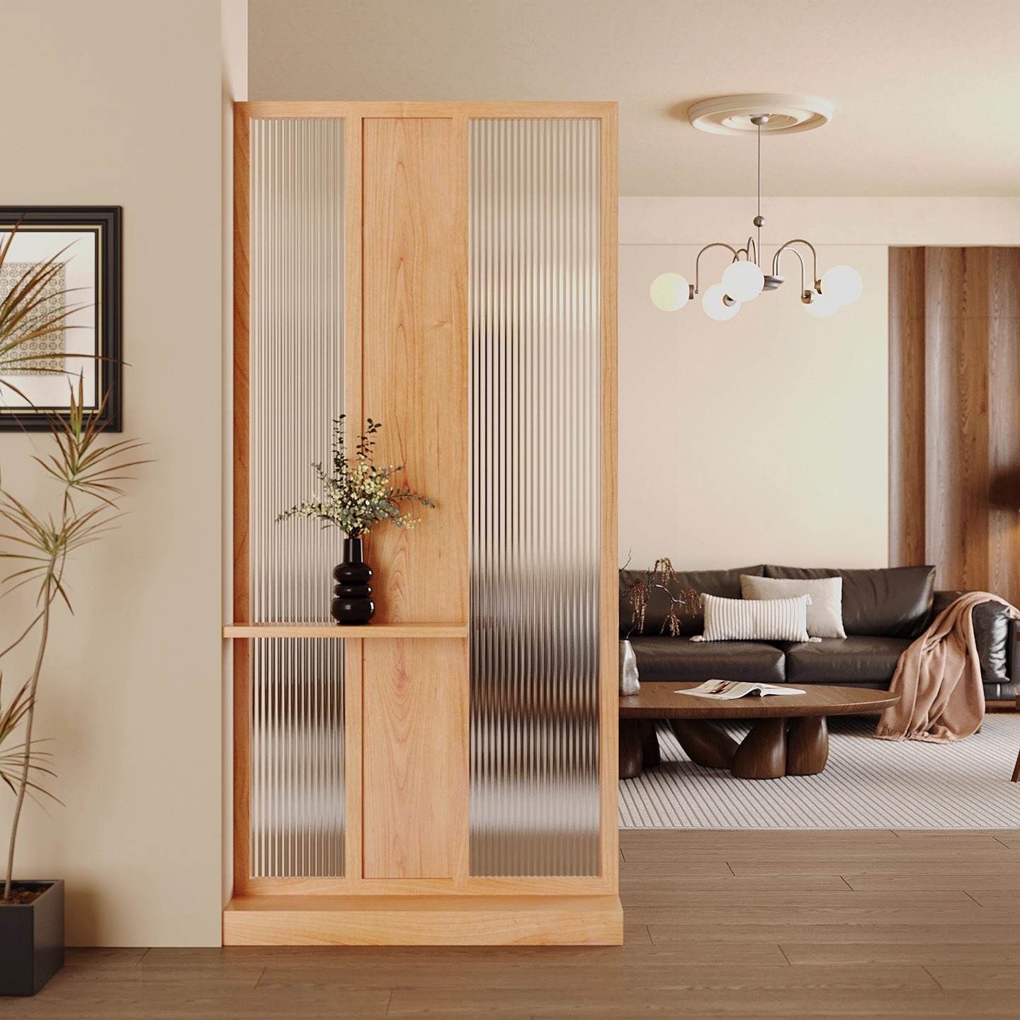 Pintu Masuk Kayu Solid Cina Be - Shoji Screen Divider ulasan dan harga