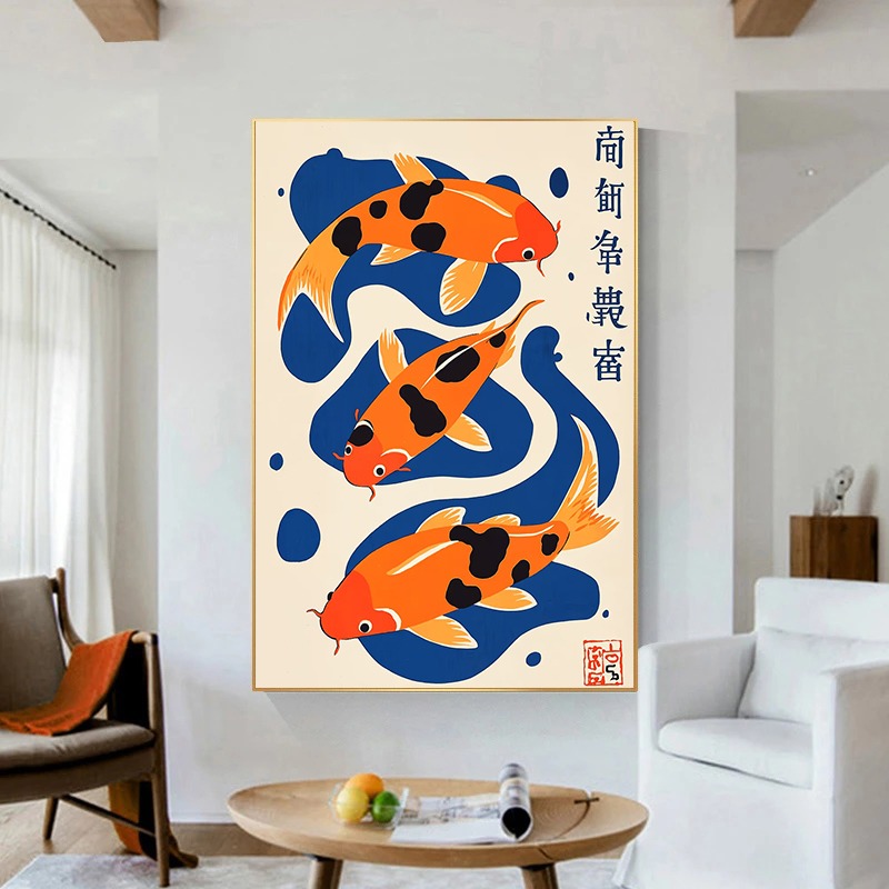 Ilustrasi Jepang Retro Kanvas  - Japanese Minimalist Lifestyle ulasan dan harga