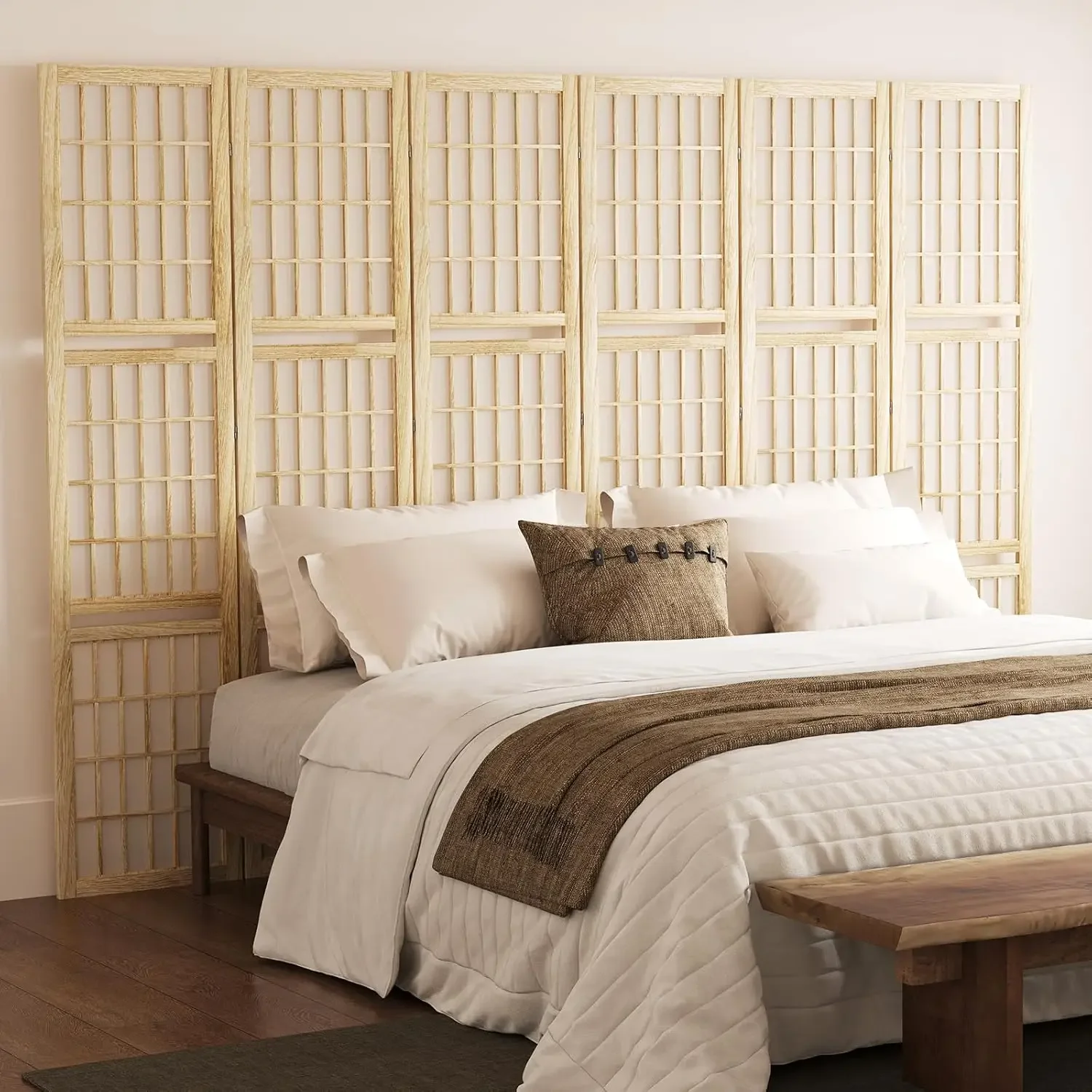 Partisi ruangan portabel lipat - Shoji Screen Divider ulasan dan harga