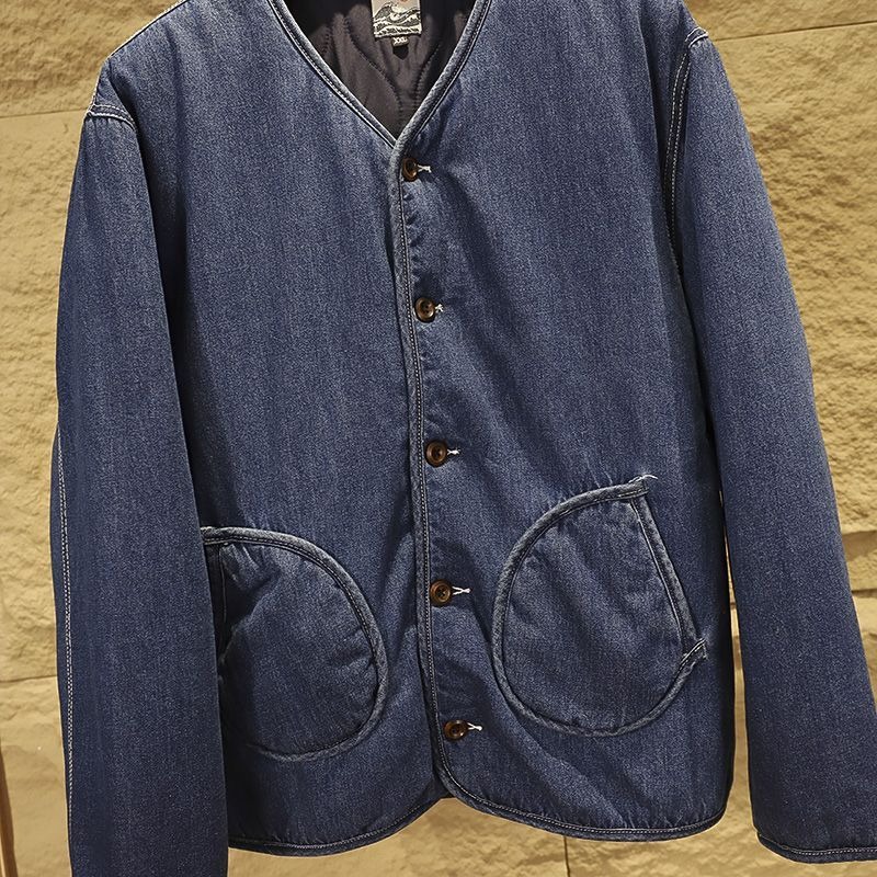 2025 Pakaian Luar Denim Retro  - Japanese Daily Lifestyle ulasan dan harga