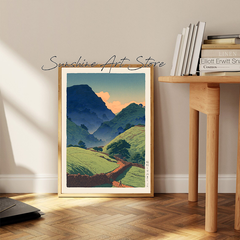 Vintage Hasui Kawase Gaya Mini - Japanese Minimalist Lifestyle ulasan dan harga