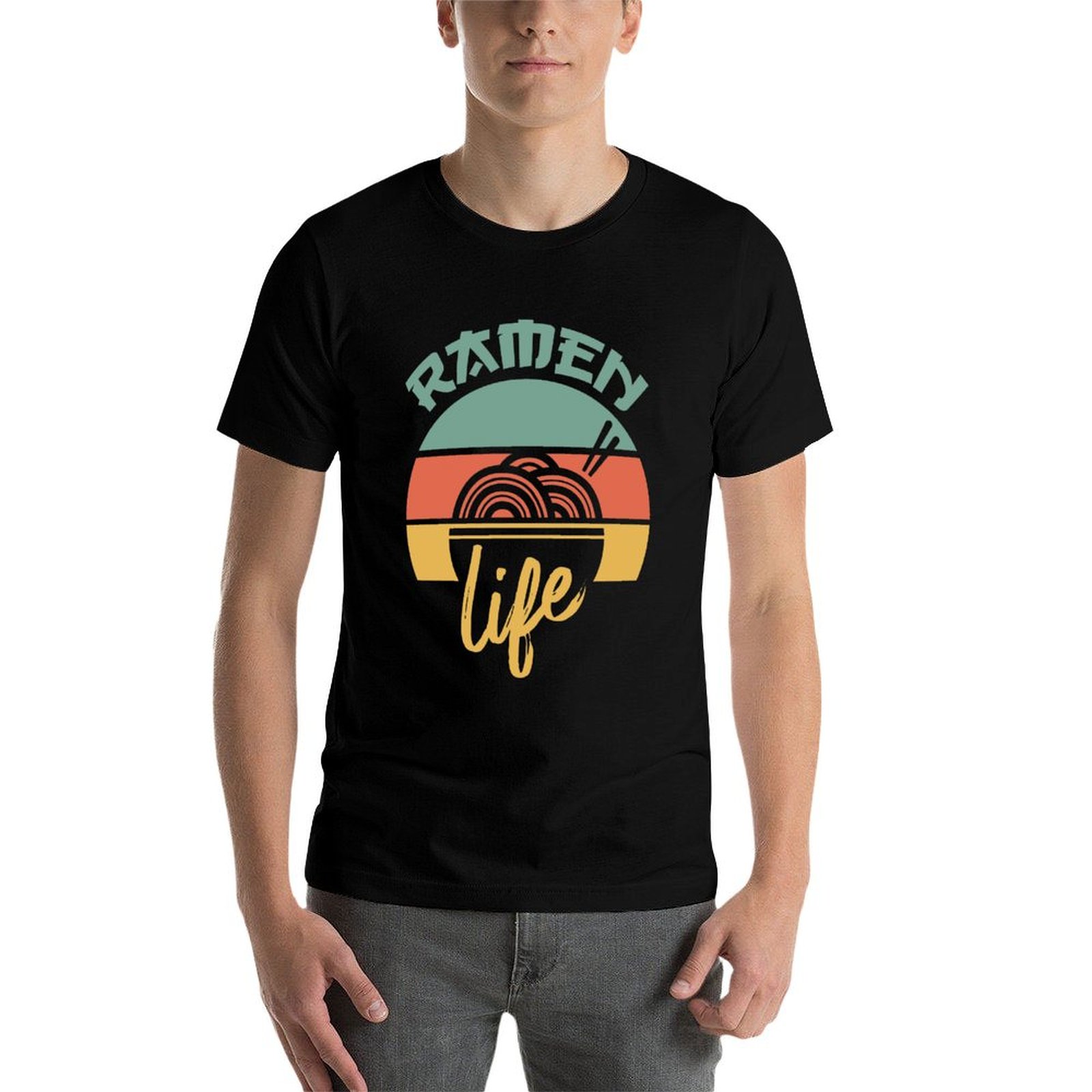 Ramen Life Kaos Retro Vintage  - Japanese Daily Lifestyle ulasan dan harga