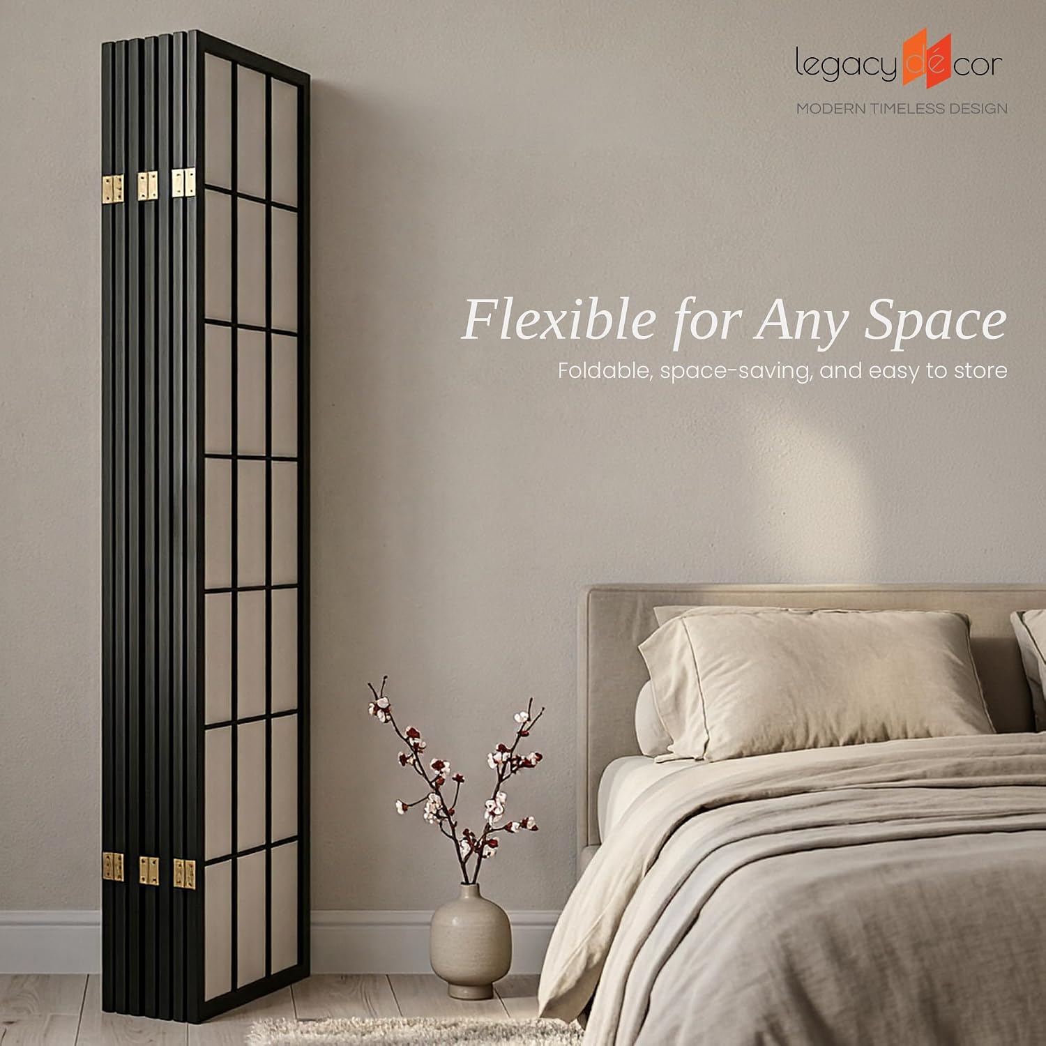 Pembatas Ruangan 6 Panel Gaya  - Shoji Screen Divider ulasan dan harga