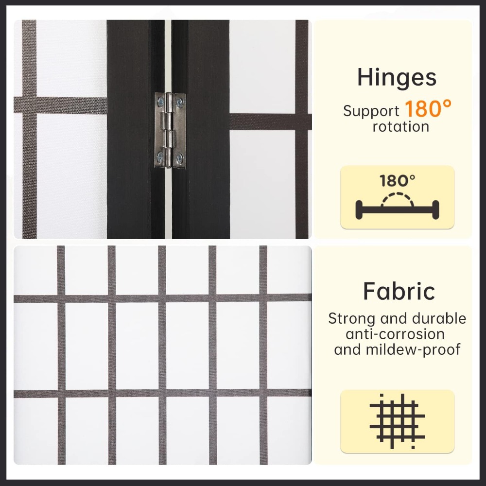 Pembatas Ruangan Shoji 4 Panel - Shoji Screen Divider ulasan dan harga