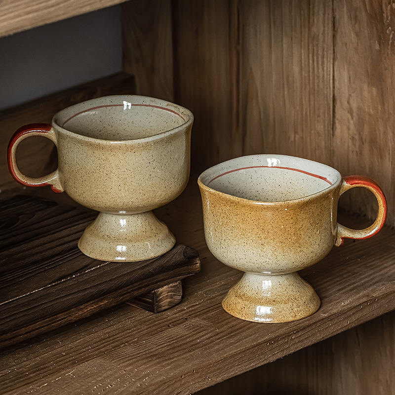 Cangkir Keramik Gaya Retro Can - Japanese Daily Lifestyle ulasan dan harga