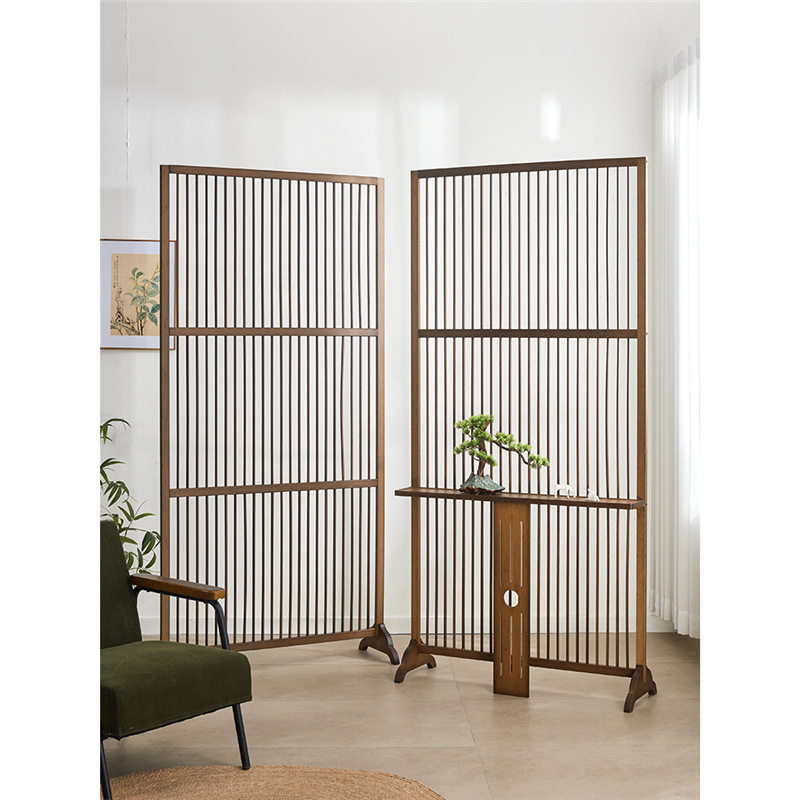 Partisi kayu solid modern mini - Shoji Screen Divider ulasan dan harga